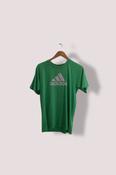 Vintage Adidas Clima365 essentials mens green XL tees image