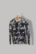 Vintage womens workland multi abstract pattern sweatshirt M image