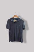 Vintage Original Penguin heritage slim fit blue polo shirt M image