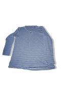 Vintage y2k womens long sleeve multi stripe Tshirt XL image
