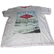 Vintage Walkiki summer surf &amp; supply graphics mens white medium tees