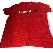 Vintage Reebok big logo red mens large tees image
