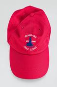 Vintage Imperial sport Rosslare Golf link crest 90's baseball red cap| SKU 4361 image