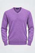 Vintage Dunnes stores purple V-neck long sleeve sweatshirt in S| L24 W18| SKU 4371 image