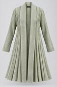 Vintage women's Glimpse Design green knitted waterfall sweater in UK 12| L31 W17| SKU 4381 image