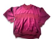 Vintage Wine Weekend Edition V-neck sweatshirt in M |L28 W22|SKU 3907 image