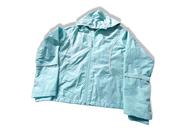 Vintage FRN by Fransa Women's Turquoise full zip polyester hoodie in M|L25W20|SKU 3938 image