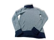 Vintage Women's Navy stripe Juicy Couture turtle neck cardigan in M|L26 W17|SKU 3941 image
