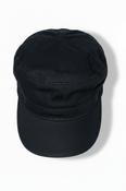 Vintage army military black cap| SKU 4975 image