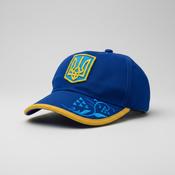Vintage Ukraine national team soccer blue baseball cap| SKU 4500 image