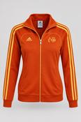Vintage Adidas Sweden women football team UEFA EURO 2013 orange track jacket in M|L27 W18|SKU 6658 image