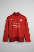 Vintage Women's Fortuna Düsseldorf Puma Track Jacket - Red Size S