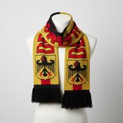 Vintage Germany football fan embroidery scarf in multi colour|L52 W7|SKU 6439 image