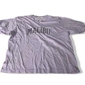Vintage Girls Malibu California Vacation distressed purple tees in XS|L23 W18|SKU 5457 image