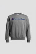 Vintage Grey Champion Spellout Sweatshirt In Xsmall SKU 6840