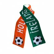 Vintage Ireland VS Holland green orange football scarf|L52 W7|SKU 6414 image