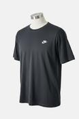 Vintage Men’s Black Nike T-shirt with white embroidered logo streetwear
Size 3XL
L 31 W 29 
SKU 7141 image