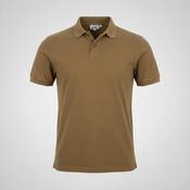 Vintage Men’s Lee Cooper Khaki Olive Green short sleeve regular fit polo shirt in M|L27W19|SKU 5490 image