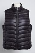 Vintage women brown puffer padded sleeveless full zip jacket L|L27W22|SKU 6720 image