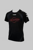 Vintage Women's black Hummel performance t-shirt MISTERMATE Size XS SKU 7445 image