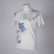 Vintage Y2K Ice jeans Made in Italy Jeans Rose &amp; Butterfly white T-Shirt in M|L26 W20|SKU 5504 image