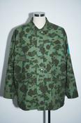 Vintage ZARA WOMAN outfitter green Camo Pom Pom zip jacket in M|L31 W23|SKU 6689 image