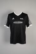 Vintage black Adidas football jersey Size L SKU 7453 image