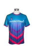 Vintage male Holiday Villages football academy multicoloured soccer jersey in M|L20 W19|SKU 6603 image