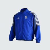 Vintage men Adidas SVS 90's blue colourblock track jacket in M| L28 W26| SKU 3618 image