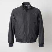 Vintage men Blazer navy shell reversible full zip bomber jacket in 4XL|L35 W29|SKU 6532 image