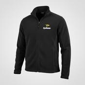 Vintage men Cyclone black fleece full zip jacket in L|SKU 6315 image