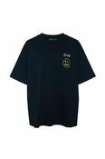 Vintage men Drew House black short sleeve tees oversize in XL|L29 W20|SKU 6577 image