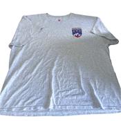 Vintage men Hanes Uchicago Behar House logo print grey tees in XL| L29 W23|SKU 6420 image