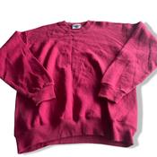 Vintage men Lee Heavyweight red crew neck sweatshirt in L|L27 W20|SKU 5581 image