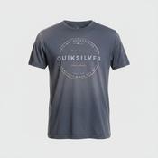 Vintage men Quiksilver Surfing graphics  Blue short sleeve tees in L|L30 W22|SKU 5510