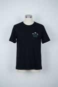 Vintage men ROARK Graphics 100% organic cotton premium black tees in L|L32 W21|SKU 6600 image