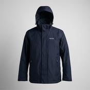 Vintage men Regatta Hydrafort navy full zip hooded rain coat in L|L30 W23|SKU 5710 image
