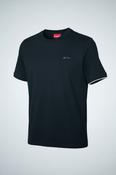 Vintage men Slazenger black plain short sleeve tees in M|L29 W18|SKU 6635 image