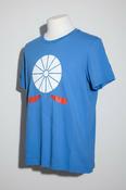 Vintage men Stanley graphics organic cotton blue short sleeve tees XS|L25W18|SKU 6610 image
