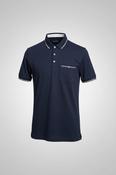 Vintage men Ted Baker London navy short sleeve polo in M|L27 W21|SKU 6611 image