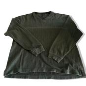 Vintage men Vanheusen Studio green cotton polyester pattern sweatshirt in S|L26 W19| SKU 6372 image