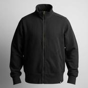 Vintage men black American Giant full zip high neck wind breaker jacket in L|SKU 5700 image