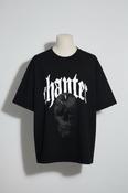 Vintage men black Chapter chanter graphics oversize tees in 2XL|L32W26|SKU 6638 image