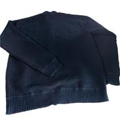 Vintage men black Kaidite full zip collar knitted jacket in XXL|L32 W21|SKU 6464