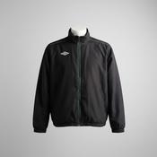 Vintage men black Umbro full zip high neck windbreaker jacket in L|L30 W22|SKU 5706 image