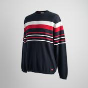 Vintage men black stripe Levi's crew neck sweatshirt in M|L27 W20|SKU 5601 image