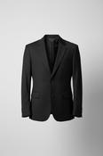 Vintage men grey 2 piece single breasted casual blazers in L|L35 W21|SKU 6523 image