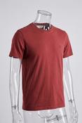 Vintage men maroon red penguin original plain short sleeve tees in S|L22 W17|SKU 6558
