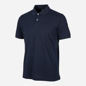 Vintage men plain black short sleeve polo slim fit shirt in M|L27 W20|SKU 5544 image