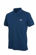 Vintage men's Elevate Admiral Market navy short sleeve polo shirt in M|L27 W19|SKU 6607 image